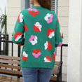 thumbnail image 4 of Bovemsi Womens Sweaters Cozy Women's Autumn And Winter Knitted Long Sleeved Sweater Warm Comfortable Top Casual Fashion Business Casual Sweaters, 4 of 9