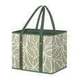 thumbnail image 3 of Eoozwa Reusable Grocery Bags, Collapsible Large Storage Box Bag with Reinforced Bottom and Handle, Heavy Duty Foldable Shopping Tote Bags for Groceries, Clothes, Toys Organizer, 3 of 5