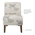 thumbnail image 6 of Linon Lily Linen Accent Chair, Multiple Patterns, 6 of 14