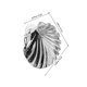 thumbnail image 5 of RENACLIPY 1Par Aretes Statement Plateados Con De Mar Y Concha Ideales Para Eventos Y, 5 of 6