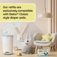 thumbnail image 2 of Diaper Pail Refill Bags, Compatible with Dekor Classic (5 Pack) | Diaper Dekor Refills w/Powder Scent | Odor Blocking, Strong, Easy Replacement Bags | Holds up to 2475 Diapers, 2 of 4