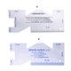 thumbnail image 2 of Ounissouiy DIY Costura Regla Acolchar Rejilla Corte Costura Sastre Estudiante Artesanía De coser plata y negro Ounissouiy HA024628-01, 2 of 5
