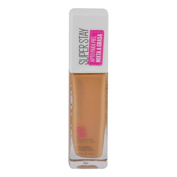 Base de Maquillaje Maybelline Super Stay full coverage 310 sun beige 30 ml