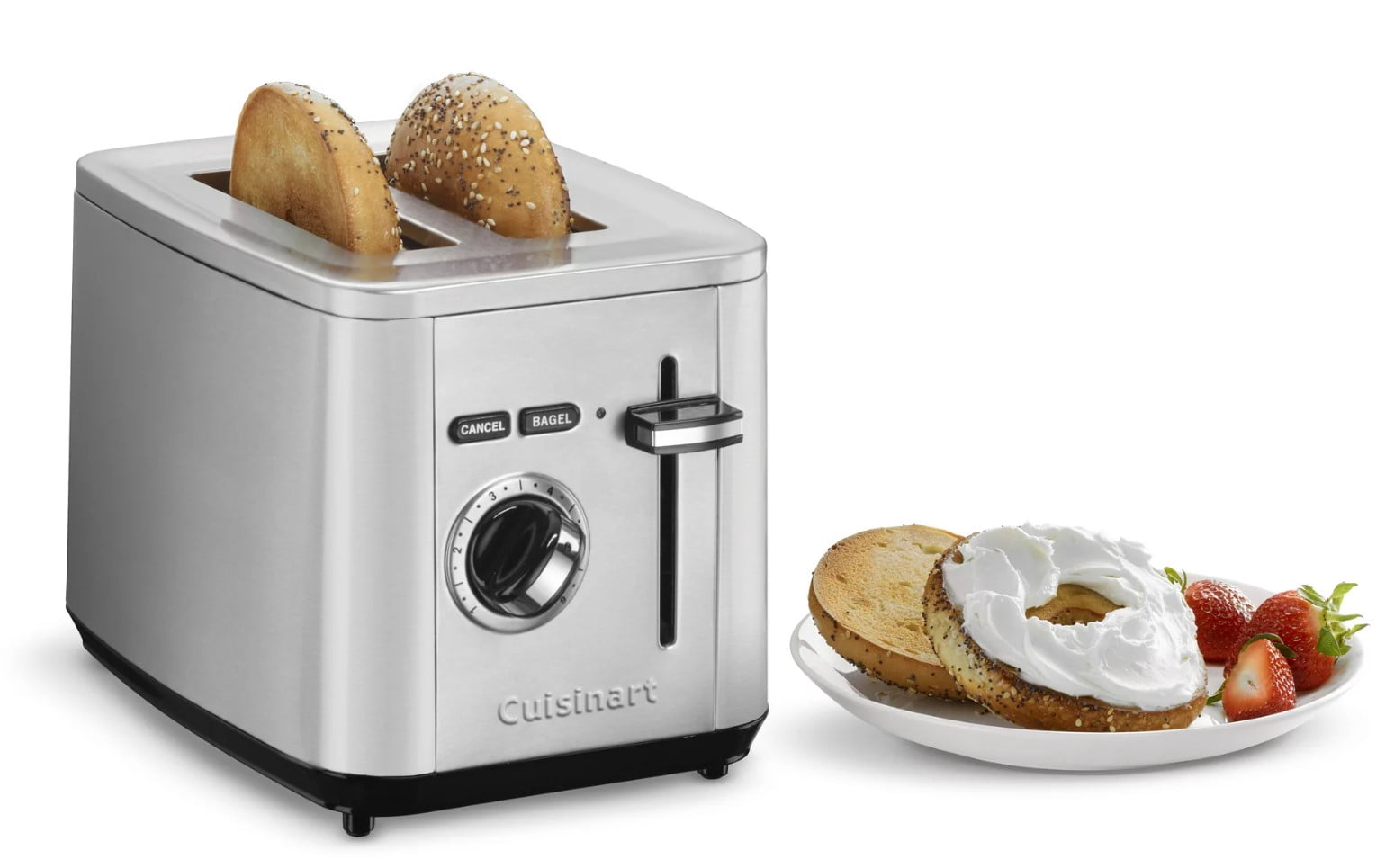 Restored Cuisinart CPT12WMFR 2 Slice Stainless Toaster WM (Refurbished)
