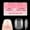 05-XXS Square, variant on Extra Extra Short Round Gel Tips, Extra Short Press Nails Clear Round, Full Matte No File Small Petite Size Nails for Extension,600 Pcs 13 Sizes with Refills 4&5