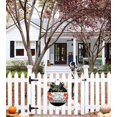 thumbnail image 5 of Time Began In The Garden Sign Front for Door Decoration, 12 in Round Wood Wreaths Wall Hanging Outdoor, Farmhouse, Porch, for Spring Summer Fall All Seasons Holiday Christmas, 5 of 5