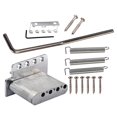 thumbnail image 3 of 1 De 4 Tremolo Roller Saddle Bridge Tailpiece Para Reemplazos De Guitarra De Caja De Cigarros Hugo SILLA DE RODILLO DE LATÓN, 3 of 10