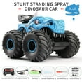 thumbnail image 1 of Remote Control Car  2.4GHz Trucks for Boys Girls with Light  Sound & Spray  Gift for Kids 3-8  Blue, 1 of 17