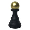 thumbnail image 1 of Estatua de ajedrez de resina, escultura, figurita, decoración, juegos de mesa internacionales de ajedrez Soldado, 1 of 9