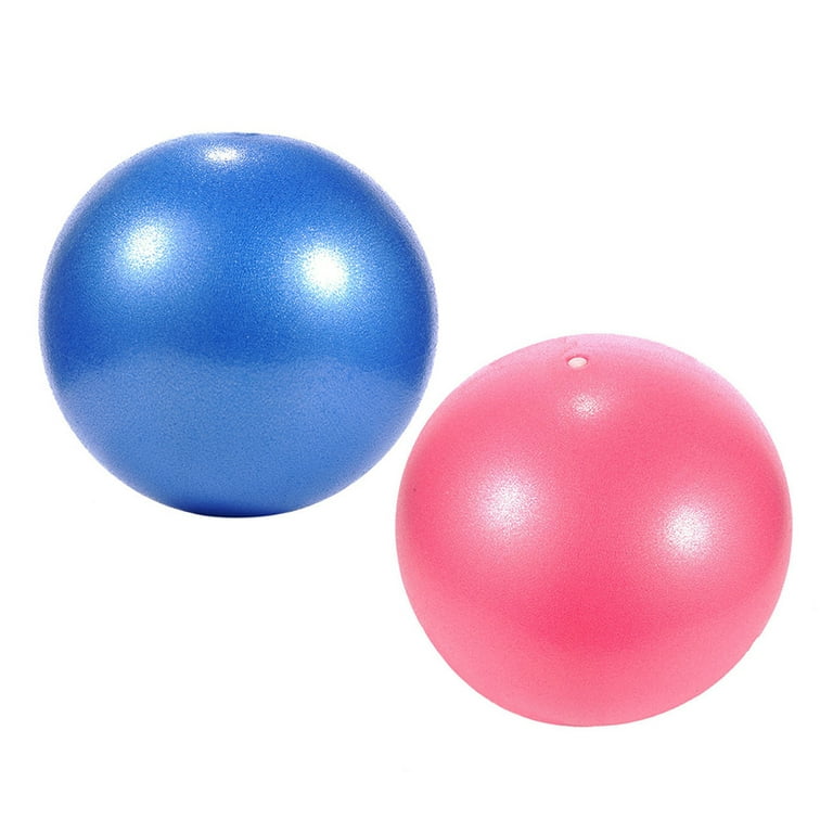 2pcs Yoga Pilates Ball Small Exercise Ball Exercises Core Strengthening  Accessory Ball for Man Woman (Random Color)