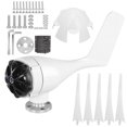 thumbnail image 1 of Generador De Viento, Kit De Turbinas Eólicas De 5 Aspas, Hermoso Exterior Preciso De 1200 W Para Terrazas, Casas Móviles, Cabinas De Carga ANGGREK Otros, 1 of 8