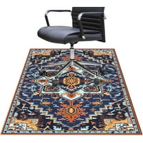 Chair Mat for Hardwood Floor at Home Office, Under Desk Chair Mat for Computer Gaming Chair Wheels Easy Rolling, Anti-Slip Washable Protection Mats 36"x48"