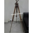 thumbnail image 5 of Royal Nautical Copper Natural Wooden Spot Light Adjustable Floor Lamp, 5 of 5