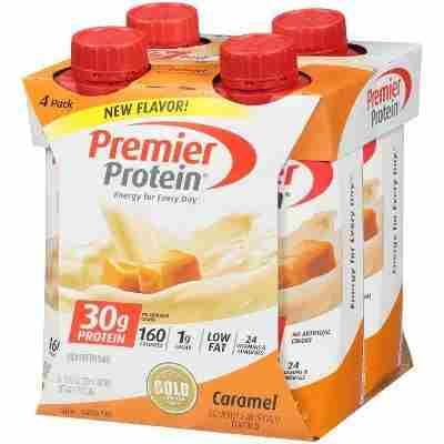 Premier Protein Shakes - Caramel - 11 fl oz/4ct