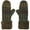Brown, variant on CC Brand Sherpa Lined Mittens Unisex Winter Accessories Black