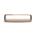 thumbnail image 2 of Benchmark� 14k Rose Gold 6.5mm European Comfort-fit� Wedding Band / Ring, 2 of 7