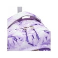 thumbnail image 6 of Travelers Club Polyester 18" Rolling Backpack, Purple Tie Dye, 6 of 12