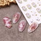 thumbnail image 2 of 8 hojas de pegatinas para decoración de uñas, calcomanías para uñas, diseño de arte de uñas, suministros de uñas autoadhesivos para decoración de manicura para mujeres, 2 of 6