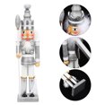 thumbnail image 4 of Christmas Wooden Nutcracker Figure Traditional Xmas Gift Nutcracker Soldier Decor, 4 of 9