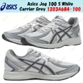 thumbnail image 1 of Asics Jog 100 S White Carrier Grey 1203A684-100 Men's Size, 1 of 6