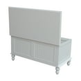 thumbnail image 5 of International Concepts Beach White Cottage Blanket Chest, 5 of 14
