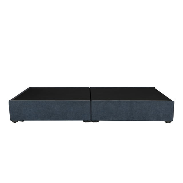 Box Base Cama King Size Dicasa Steel Blue