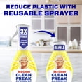 thumbnail image 4 of Mr. Clean Clean Freak Multi-Surface Spray, 1 Starter Kit, 1 Refill, Lemon Zest, 32 fl oz (4 Packs), 4 of 5