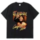 thumbnail image 3 of Camiseta de moda de verano para hombres y mujeres, Tops de rapero Tupac, ropa de calle de Hip Hop, camiseta de manga corta de gran tamaño, Camiseta de algodón 2023, 3 of 5