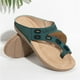 thumbnail image 2 of Amzcrzy Zapatos de mujer,Zapatos de mujer,Zapatillas de mujer, Sandalias y pantuflas planas de masaje para mujer con puntera abierta Sandalias Mujer Zapatillas De Casa, 2 of 4