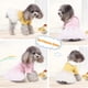 thumbnail image 3 of Vestido con lazo para perro, falda para mascota, cachorro, perro, princesa, ropa a rayas, suministros suaves y cómodos para mascotas para primavera y verano, 3 of 8