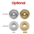 thumbnail image 6 of Shaping 4 Inch Wood Carving Disc For Angle Grinder With 5/8-inch Arbor Wood Shaping Disc Angle Grinding Wheel  Tool Wood Cutting Shaper, 6 of 6