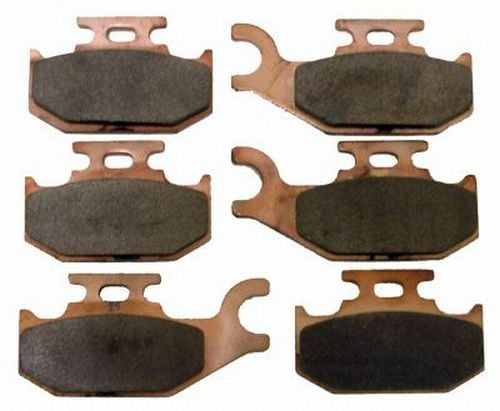 2001 Rear Brake Pads Traxter Footshift BOMBARDIER Front