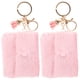 thumbnail image 1 of EeaseMX 2 llaveros colgantes para monedero, llavero de peluche, decoración, 1 of 8