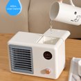 thumbnail image 3 of Desktop Air Cooler Air Conditioner Fan Small USB Personal Fan, 3 of 8