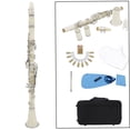 thumbnail image 2 of B Flat Clarinet with 17 Key, Exquisite Design, Cupronickel Keys, Reed Case Cleaning Cloth Gloves, ABS Instrument for Music Enthusiasts, 2 of 7