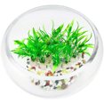 thumbnail image 2 of Plantas de acuario artificiales Comsun, tamaño pequeño, 10 unidades, color verde, 2 of 14