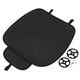 thumbnail image 1 of Cojín de asiento delantero Unique Bargains Negro transpirable PU Cuero Coche, 1 of 1