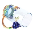 thumbnail image 5 of Tazas De Café De Vidrio, Taza De Té De Taza De Vidrio Multipropósito Con Paño De Taza De Limpieza De Cuchara Para Oficina Para Restaurante Para El Hogar Para Regalo ANGGREK Descripción de la referencia, 5 of 5
