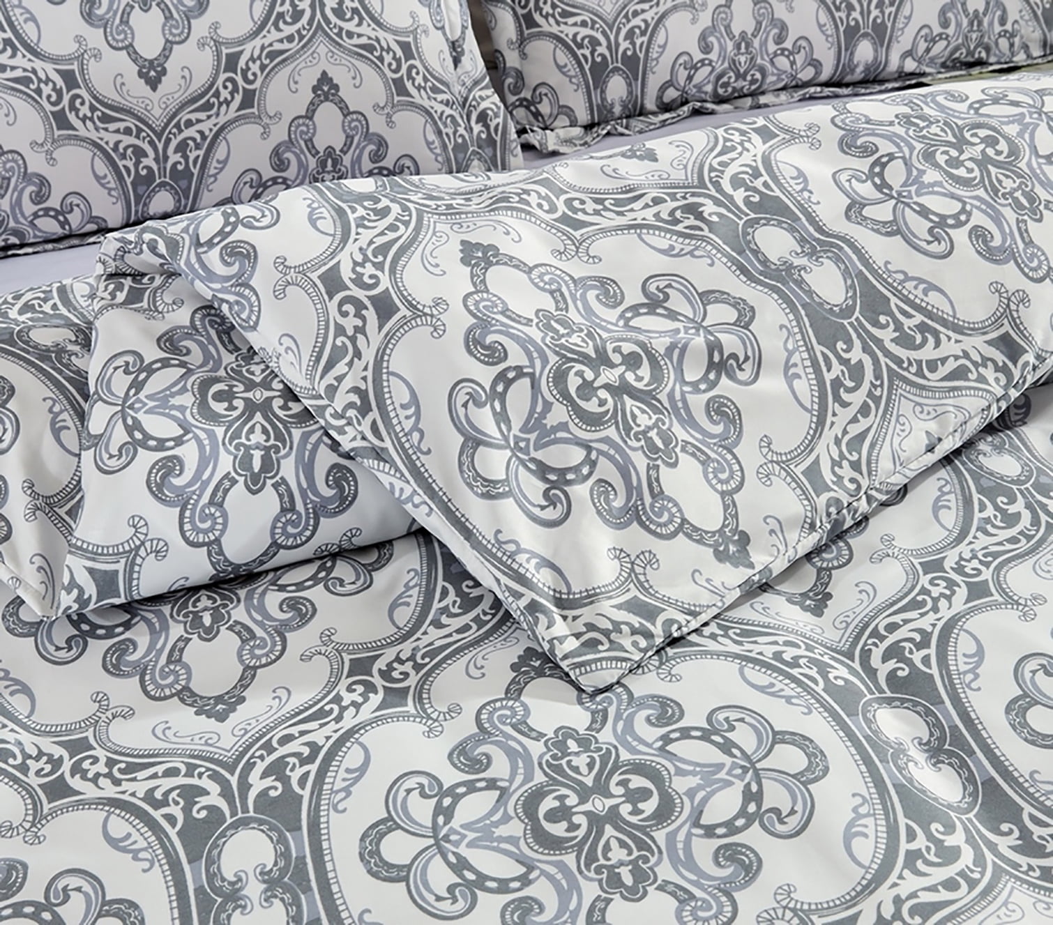 Bibb Home 1800 Series Egyptian Luxury 3 pc Duvet Cover Set