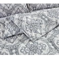 thumbnail image 2 of Trade Linker International Bibb 1800 Series 3 pc Duvet Cover Set Damask - Queen, 2 of 3