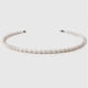 thumbnail image 4 of Collares de perlas naturales Yashi Perlas blancas de agua dulce 45 cm Gargantilla de cuentas, 4 of 5