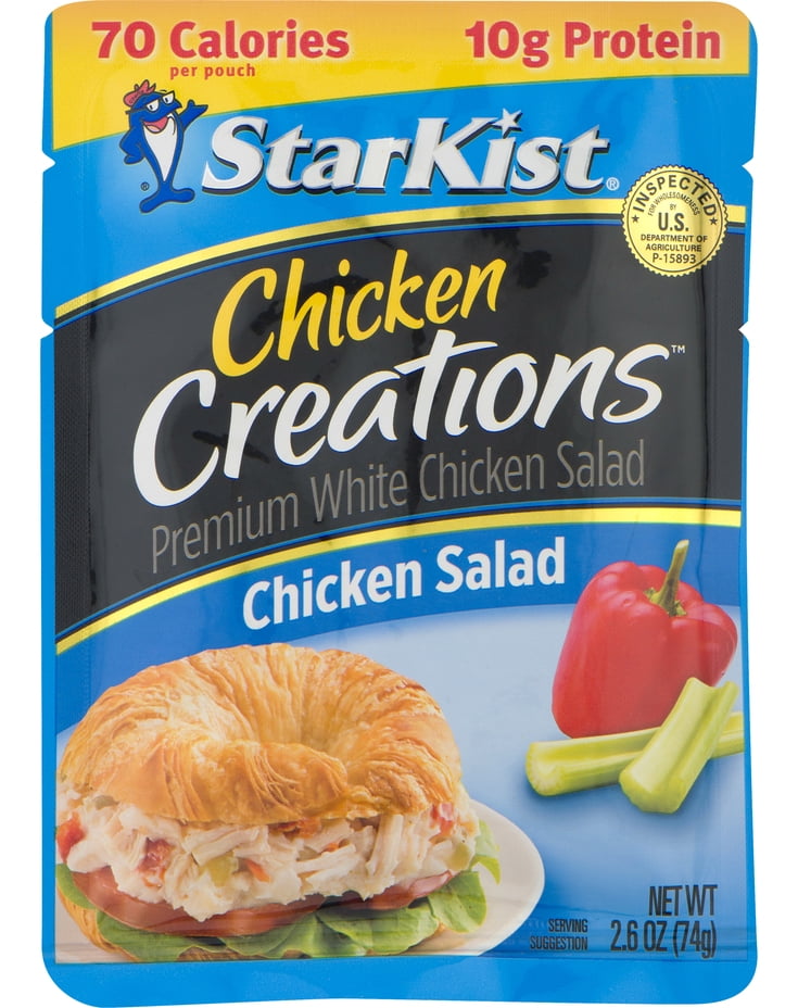 StarKist Chicken Creations Chicken Salad, 2.6 oz Pouch