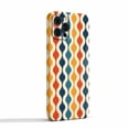 thumbnail image 2 of Retro Colorful Geometric Fabric Case Compatible with iPhone 14 Pro Max,Aesthetic Art Design Full Cover Protective Case, 2 of 5