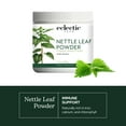 thumbnail image 6 of Eclectic Herb - Nettle Leaf Powder Supplement | Supports Sinuses + Immune Response | Urtica Dioica Natural Herbal Supplement | Vegan, Whole Herb, Raw, Non-GMO (2.1 oz | 60 g), 6 of 9