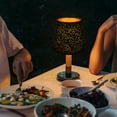 thumbnail image 2 of Shisuyan Hollow-out Cloth Lamp Shade Clip-bulb Light Shade Lamp Cover, 2 of 8