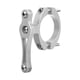 thumbnail image 1 of Advancent Adaptador de portabotellas para bicicleta de 2 piezas, aleación de aluminio, fácil de instalar, soporte adaptador para botella de Ciclismo plata, 1 of 6