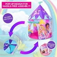 thumbnail image 6 of Sunny Days - Barbie Pop Up Castle Dreamtopia Pink Princess Play Tent, 6 of 6