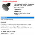 thumbnail image 2 of Front Seat Back Panel Clip - Compatible with 1995 - 1998 Lincoln Continental - Dorman, 2 of 2
