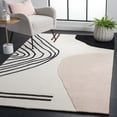 thumbnail image 2 of SAFAVIEH Rodeo Drive Dusan Abstract Area Rug, Ivory/Blush, 6' x 9', 2 of 8