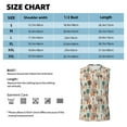 thumbnail image 5 of Goofa Squirrels and Trees Printed Men's Sleeveless T-Shirt - Athletic Gym Workout Tank Top for Men - Moisture-Wicking, UPF 30+ Quick-Dry Muscle Tee-XX-Large, 5 of 8